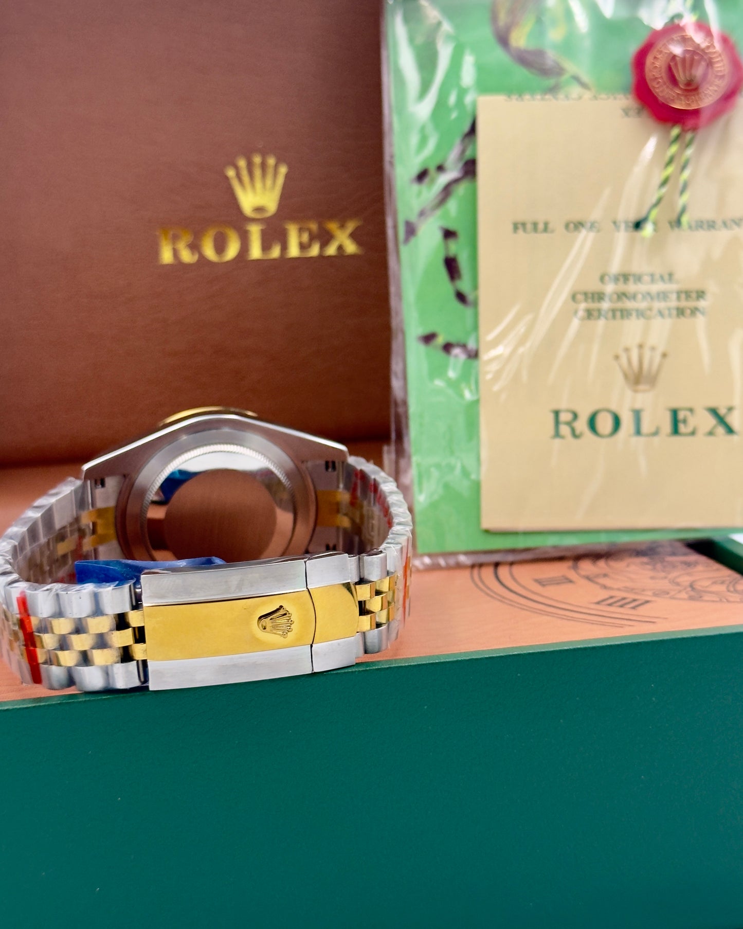 Rolex Datejust 36mm Gold Index Two Tone Swiss Automatic 1:1 Superclone