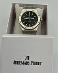 Audemars Piguet Royal Oak – 41mm, black dial, stainless steel – ref 15400ST – image 1