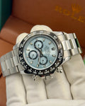 Rolex Daytona – 40mm, blue dial, cerachrom bezel, oyster bracelet, stainless steel – ref 116506 – image 1