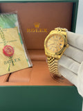Rolex Datejust – 36mm, white dial, fluted bezel, oyster bracelet, steel – ref 126233 – image 1