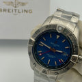 Breitling Avenger – 43mm, blue dial, stainless steel – ref 403 – image 1
